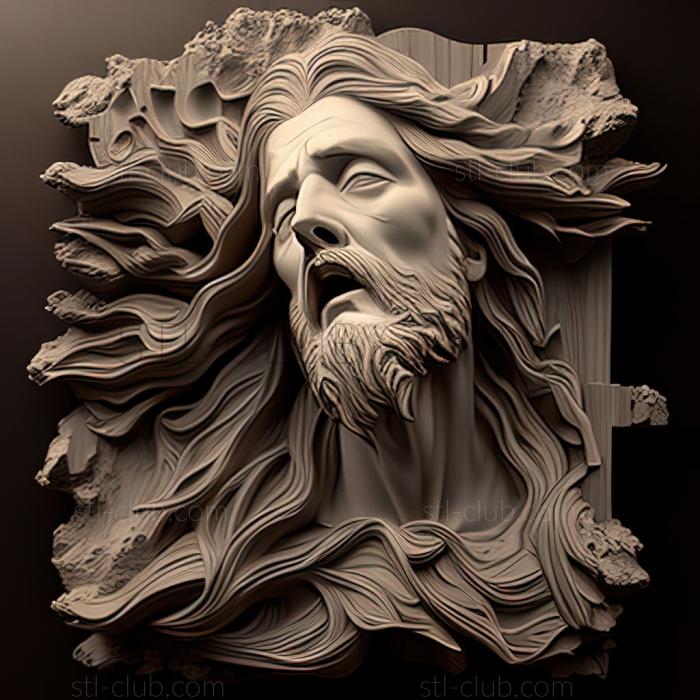 3D model st jesus (STL)